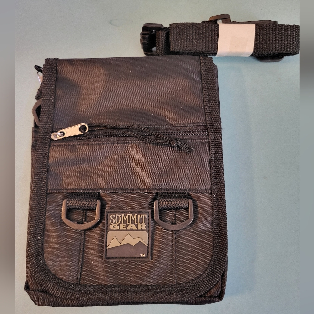 New Unisex Small Black Shoulder/Belt Bag by Summit Gear